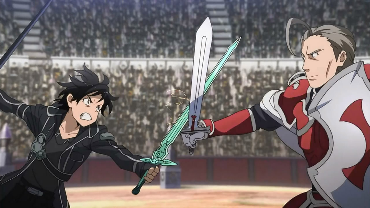 I migliori duelli: Kirito VS Heathcliff Kirito VS Heathcliff