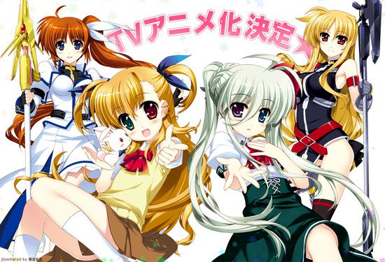 Nanoha Vivid anime Nanoha Vivid anime