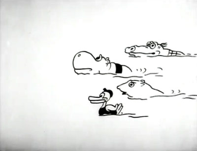 Swim, Monkey, Swim!