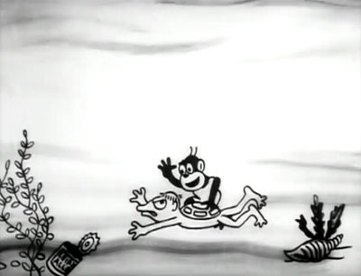 Swim, Monkey, Swim!