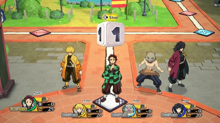 Demon Slayer Sweep the Board gameplay trailer per il party game di Tanjiro