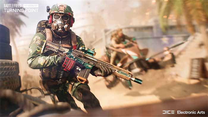 È iniziato l'evento Battlefield 2042 chiamato Fronte Cremisi