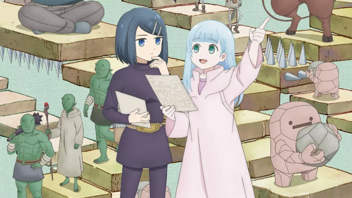 Dungeon People: trailer e altre novità per l'anime in arrivo a luglio