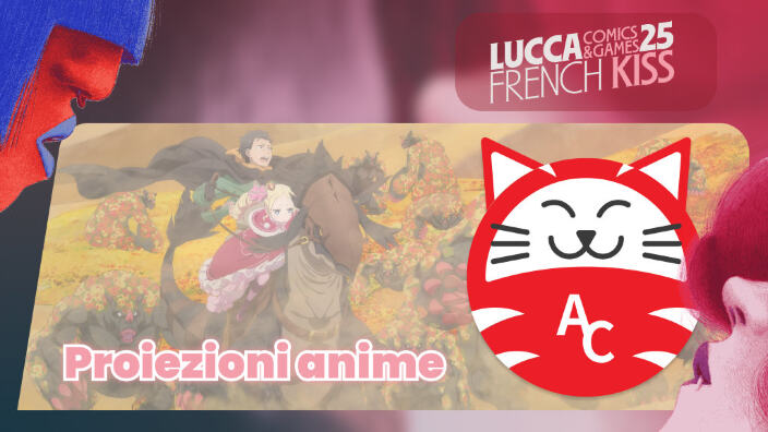Lucca Comics & Games 2025: tutte le proiezioni di animazione in programma