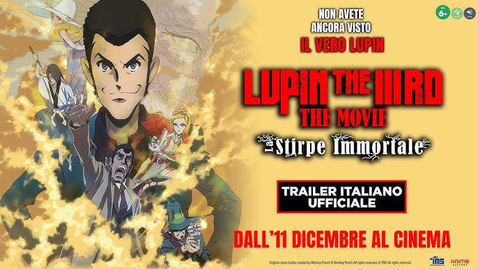 Lupin the IIIRD: La Stirpe Immortale: clip in esclusiva e proiezione speciale con i doppiatori