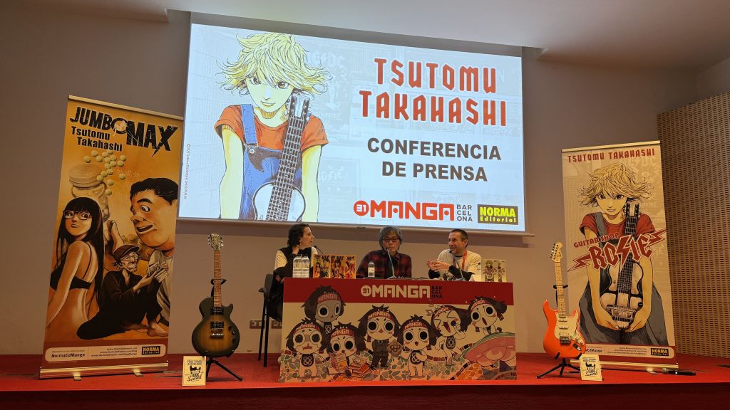 Tsutomu Takahashi (Sidooh, Jumbo Max) a Manga Barcelona 2025