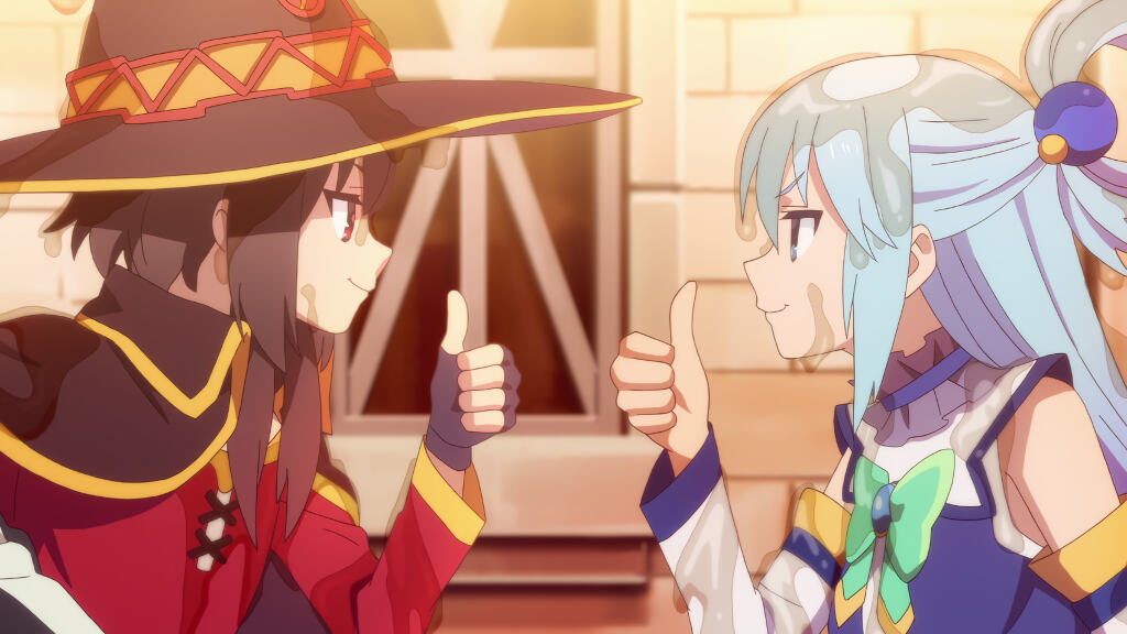 KonoSuba: 10 anni per l'iconico anime comico fantasy