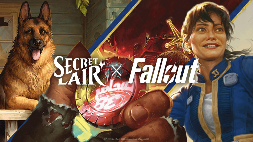 Magic: The Gathering x Fallout - Secret Lair con Lucy, Il Ghoul e New Vegas
