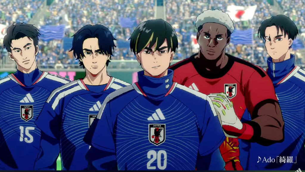 Adidas trasforma i Samurai Blue in personaggi anime