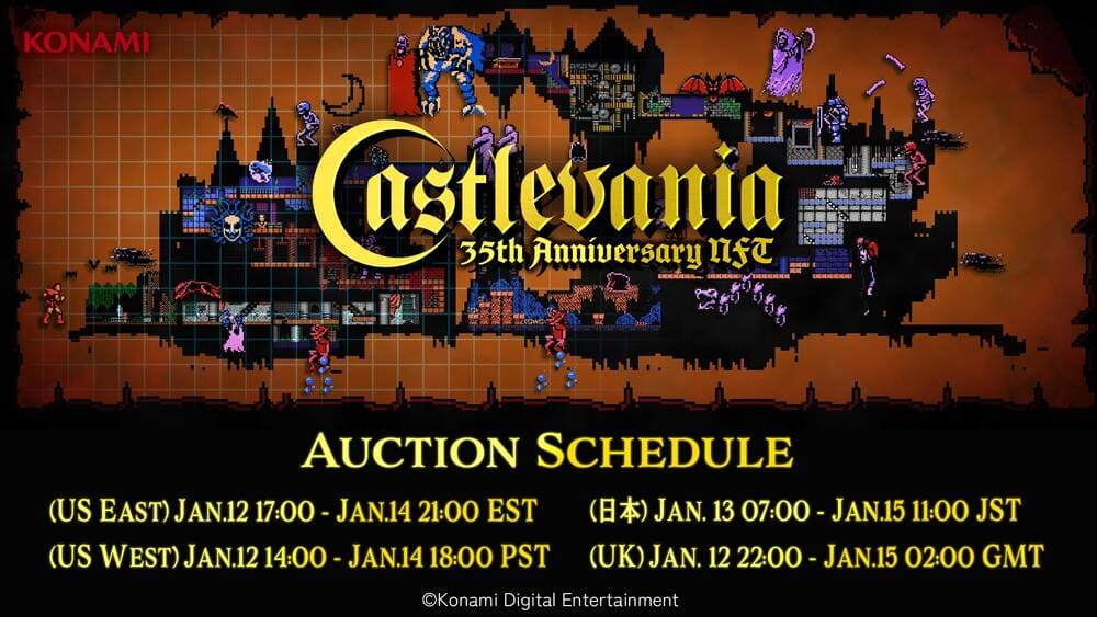 castlevania nft