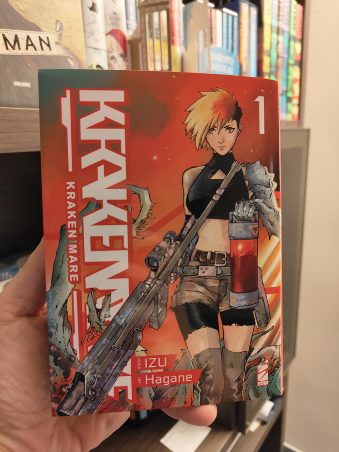 La copertina del volume 1 di Kraken Mare