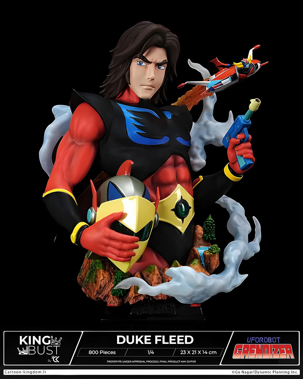 I busto di Duke Fleed da Goldrake U di Cartoon Kingdom I busto di Duke Fleed da Goldrake U di Cartoon Kingdom
