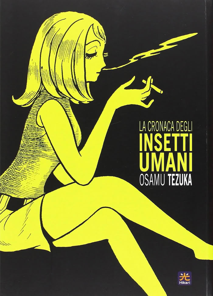 L'edizione italiana de La cronaca degli insetti umani edita da Hikari