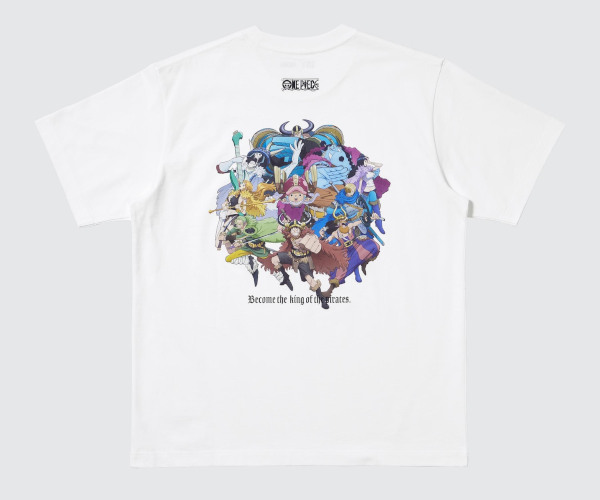 La nuova linea di T-shirt Uniqlo dedicata all'arco di Elbaph di One Piece