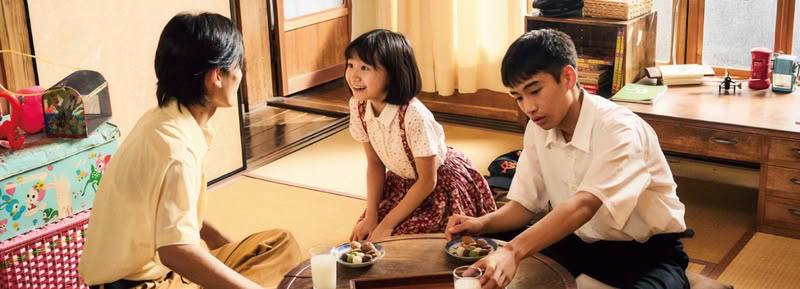 Una scena dell'adattamento live-action del manga Quartieri Lontani Una scena dell'adattamento live-action del manga Quartieri Lontani
