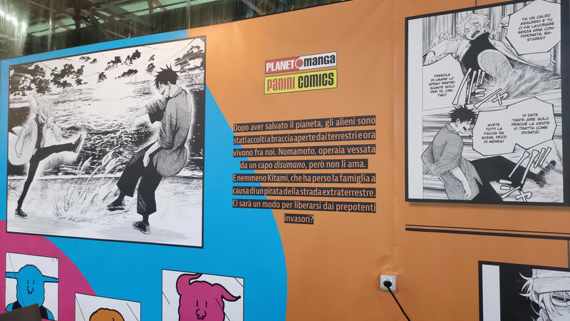 La Terrazza Art Gallery del Mercato Centrale di Firenze tematizzata da Panini Comics per l’evento “Alieni al Mercato!” dedicato a Drama Queen La Terrazza Art Gallery del Mercato Centrale di Firenze tematizzata da Panini Comics per l’evento “Alieni al Mercato!” dedicato a Drama Queen
