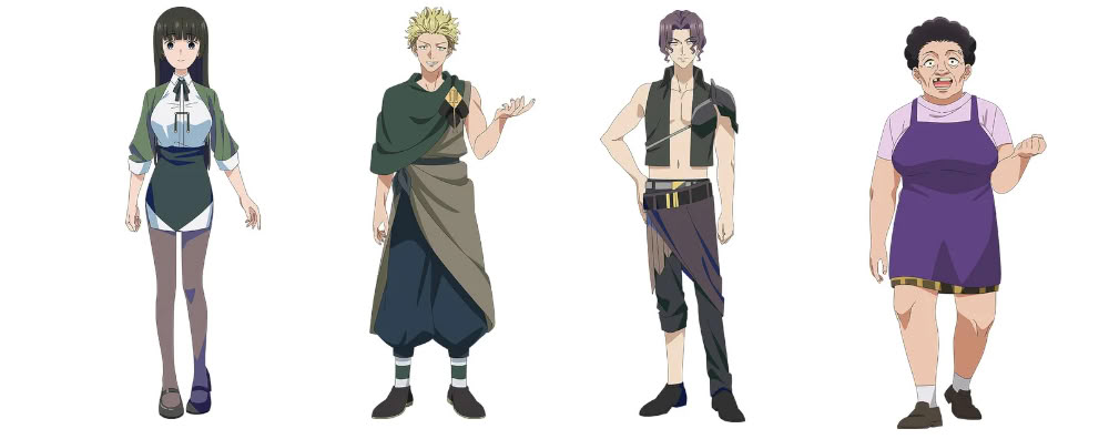 Parte del cast di The Laid-Off Cheat-Granting Mage Enjoys a New Life Parte del cast di The Laid-Off Cheat-Granting Mage Enjoys a New Life