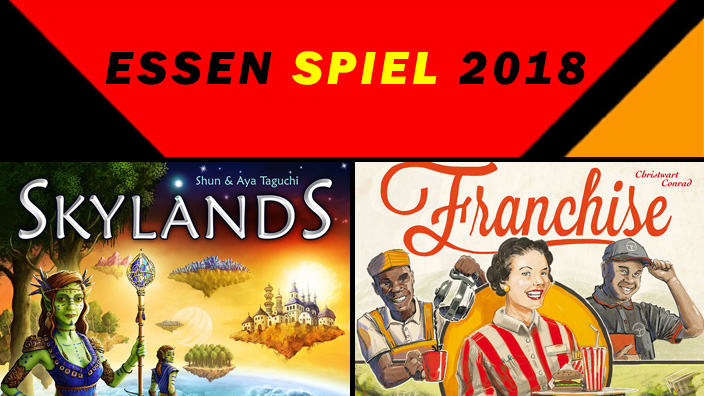 Essen 2018: anteprima di Skylands e Franchise