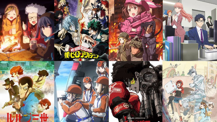 Crunchyroll: la mappa degli anime più guardati nel 2018