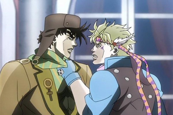 Caesar Zeppeli e Joseph Joestar in Le bizzarre avventure di JoJo Caesar Zeppeli e Joseph Joestar in Le bizzarre avventure di JoJo
